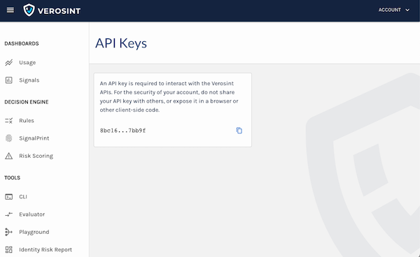 API Key